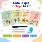 Set De 4 De Libros Magicos Caligrafia reutilizable™