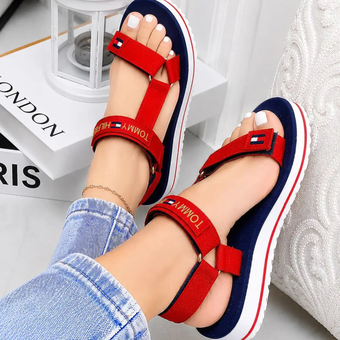 SANDALIA TOMMY.H - Correas Ajustables