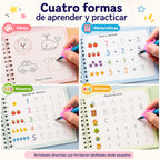 Set De 4 De Libros Magicos Caligrafia reutilizable™
