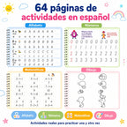 Set De 4 De Libros Magicos Caligrafia reutilizable™