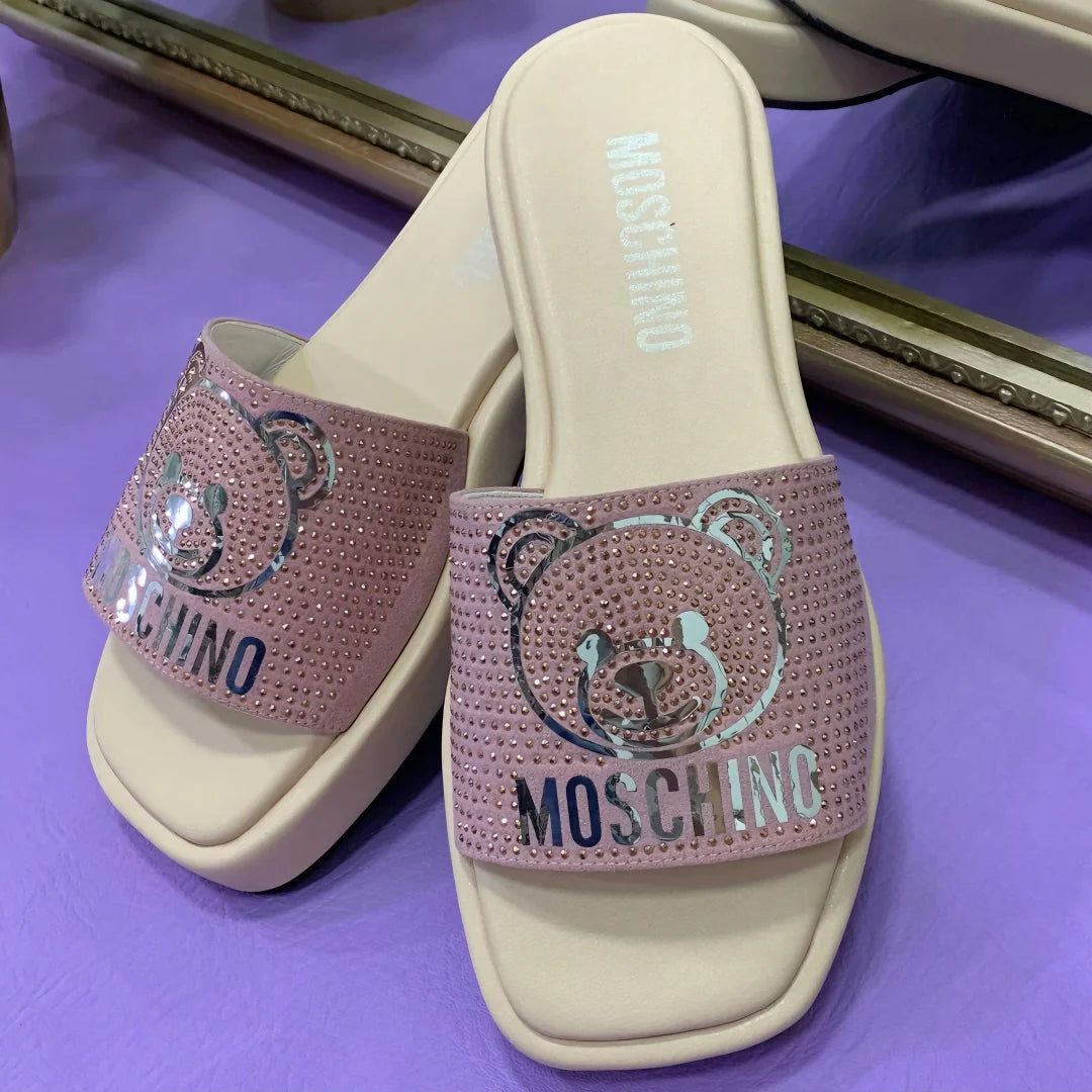 SANDALIA MOSCHINO ELITE™ - Con Pedrería