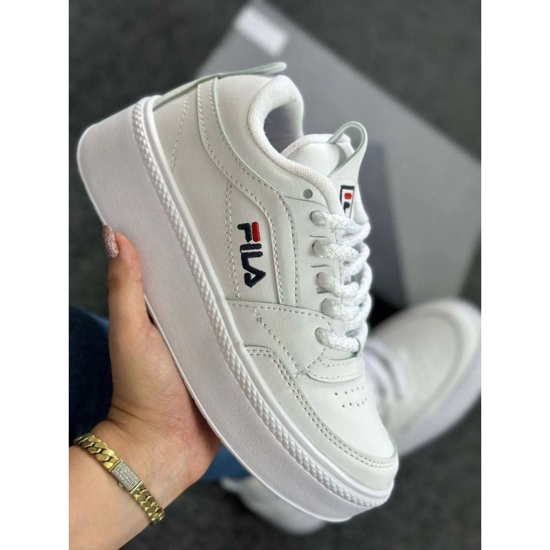 Premium Tenis FILA  Suela Alta Dama